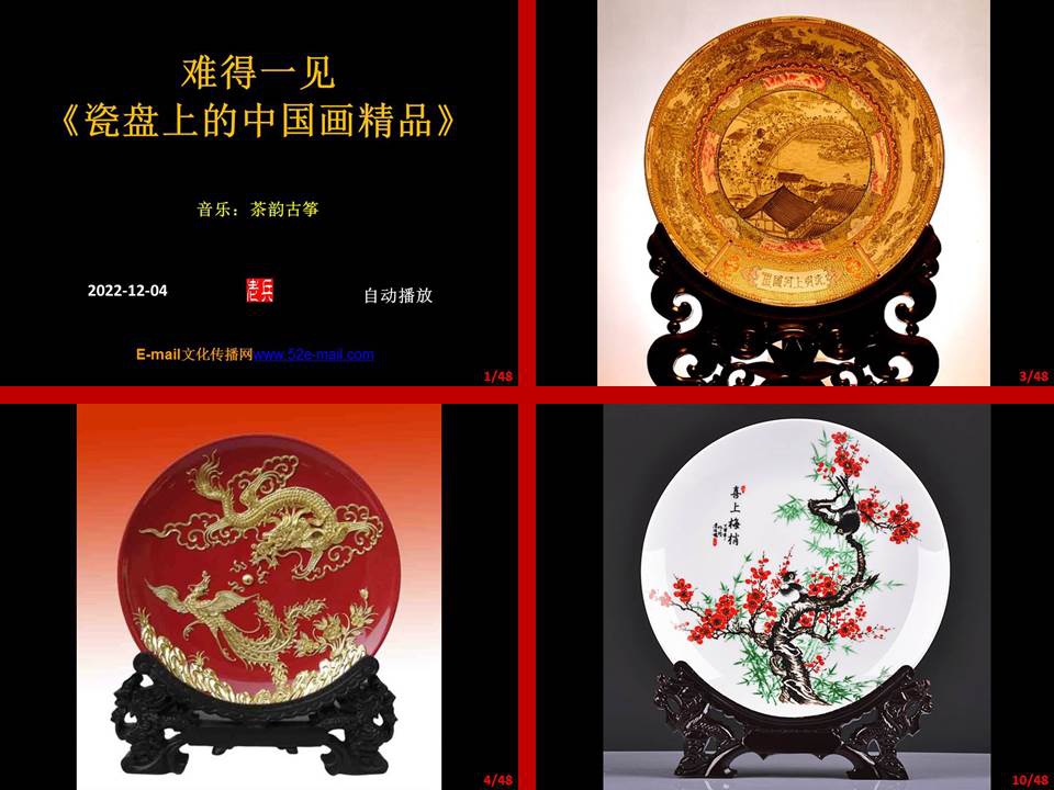 难得一见《瓷盘上的中国画精品》-截图.jpg